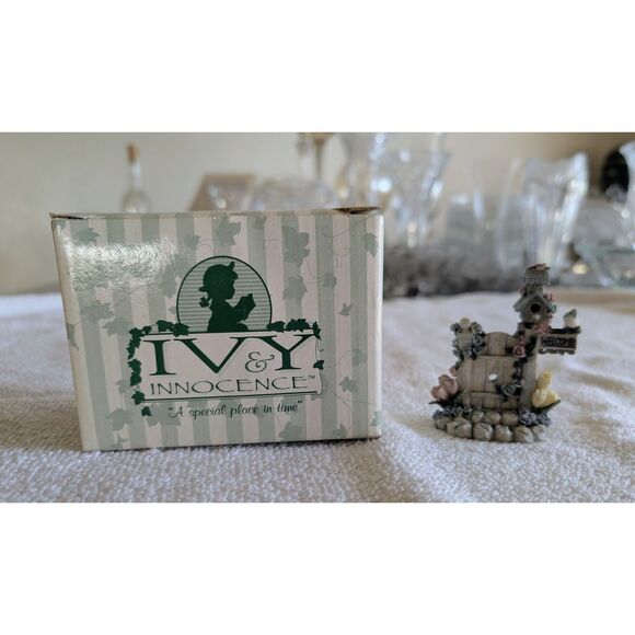 Ivy & Innocence Figurine #05183 – “The Garden Gate” Collectable - Picture 1 of 9